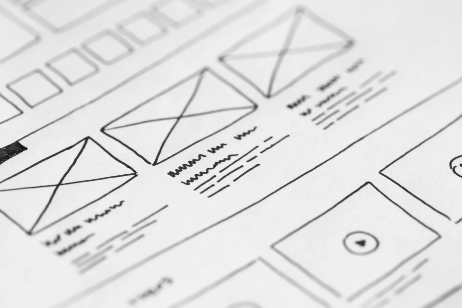 Framer website design on a laptop